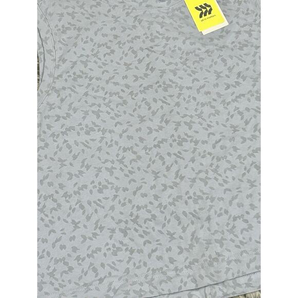 Women's Crop Active Tank Top - All in Motion Light Blue XXlarge - Picture 3 of 3